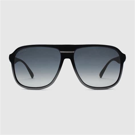 gucci men sunglasses aviator|gucci unisex aviator sunglasses.